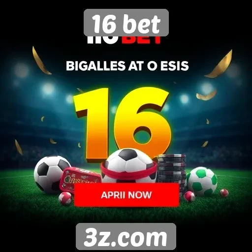 16 bet oferece bônus atrativos para novos jogadores